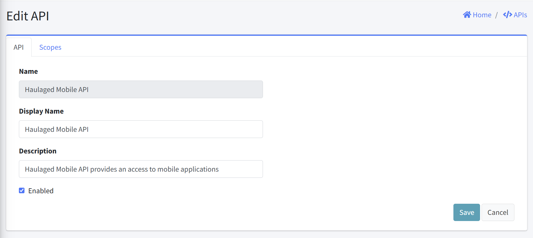 Edit API
